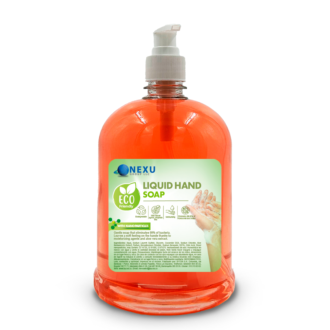 Eco-friendly liquid hand soap
